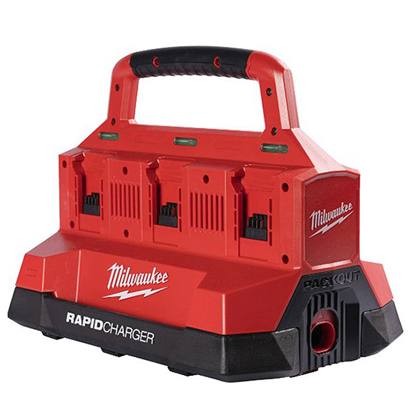 MILWAUKEE PACKOUT CARICABATTERIE MULTIPLO ART. M18 PC6