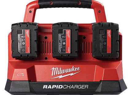 MILWAUKEE PACKOUT CARICABATTERIE MULTIPLO ART. M18 PC6