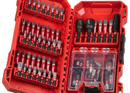 MILWAUKEE SET AVVITATURA SHOCKWAVE IN CASSETTA DI PLASTICA PZ75