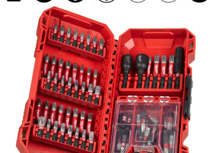 MILWAUKEE SET AVVITATURA SHOCKWAVE IN CASSETTA DI PLASTICA PZ75