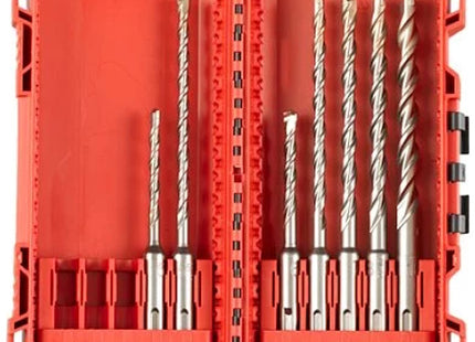 MILWAUKEE SERIE PUNTE SDS-PLUS M2 IN BOX DA PZ 7 D.MM5-10