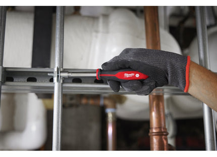 MILWAUKEE GIRAVITE A BUSSOLA ESAGONALE HOLLOWCORE MM 7