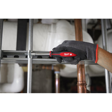 MILWAUKEE GIRAVITE A BUSSOLA ESAGONALE HOLLOWCORE MM 7