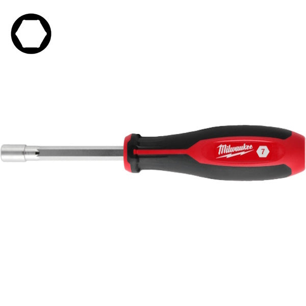 MILWAUKEE GIRAVITE A BUSSOLA ESAGONALE HOLLOWCORE MM 7