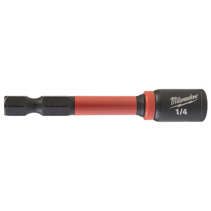 MILWAUKEE BUSSOLA MAGNETICA PORTAINSERTI BITS 1/4"M X 1/4F X 65 MM