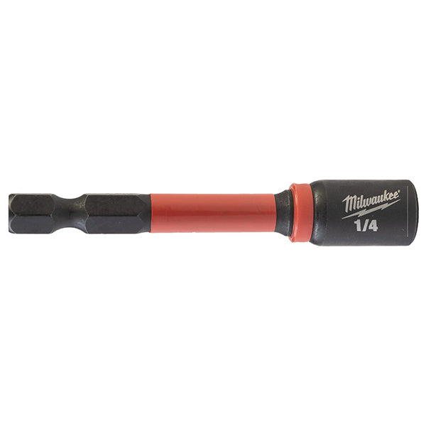 MILWAUKEE BUSSOLA MAGNETICA PORTAINSERTI BITS 1/4"M X 1/4F X 65 MM