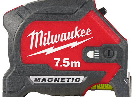 MILWAUKEE FLESSOMETRO MAGNETICO SERIE LED PRO MT 7,5 NASTRO DA MM30