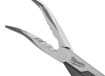 MILWAUKEE PINZA A DOPPIO FULCRO CON BECCHI LUNGHI PIEGATI A 45°