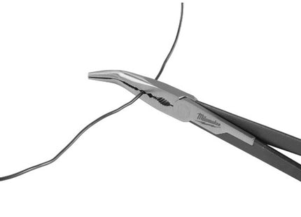 MILWAUKEE PINZA A DOPPIO FULCRO CON BECCHI LUNGHI PIEGATI A 45°