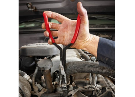 MILWAUKEE PINZA A DOPPIO FULCRO CON BECCHI LUNGHI PIEGATI A 45°