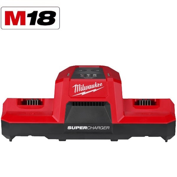 MILWAUKEE CARICABATTERIE SIMULTANEO SUPER RAPIDO 18V ART. M18 DBSC