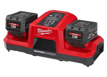 MILWAUKEE CARICABATTERIE SIMULTANEO SUPER RAPIDO 18V ART. M18 DBSC