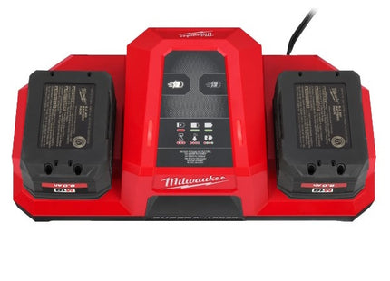 MILWAUKEE CARICABATTERIE SIMULTANEO SUPER RAPIDO 18V ART. M18 DBSC
