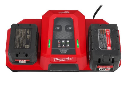 MILWAUKEE CARICABATTERIE SIMULTANEO SUPER RAPIDO 18V ART. M18 DBSC