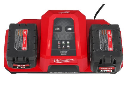 MILWAUKEE CARICABATTERIE SIMULTANEO SUPER RAPIDO 18V ART. M18 DBSC