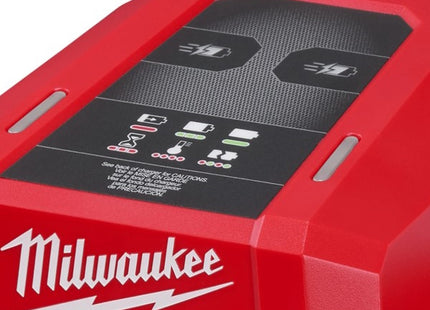 MILWAUKEE CARICABATTERIE SIMULTANEO SUPER RAPIDO 18V ART. M18 DBSC