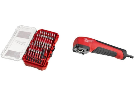 MILWAUKEE SET DI INSERTI BITS ED ACCESSORI CON DISPOSITIVO ANGOLARE PZ39