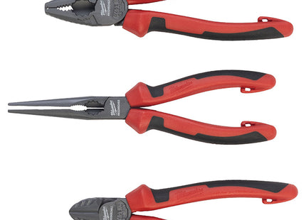 MILWAUKEE SET PINZE E TRONCHESE DA 3 PEZZI