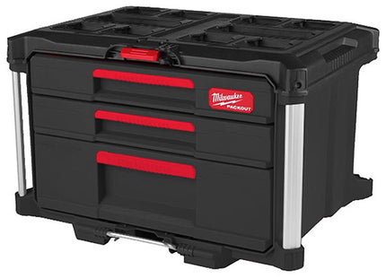 MILWAUKEE PACKOUT CASSETTIERA PORTAUTENSILI A 2+1 CASSETTI