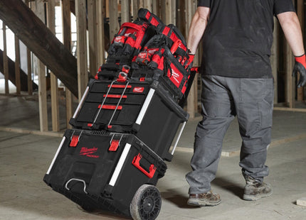 MILWAUKEE PACKOUT CASSETTIERA PORTAUTENSILI A 2+1 CASSETTI