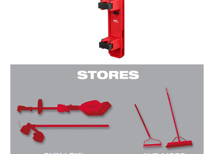 MILWAUKEE PACKOUT SCAFFALE SOSTEGNO CON BLOCCO COMPATTO MM97X347X127
