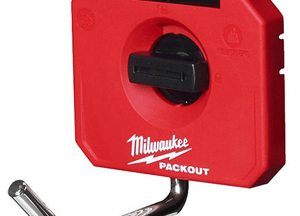 MILWAUKEE PACKOUT GANCIO SINGOLO DIRITTO CORTO PORTATA KG6,8 MM98X98X120