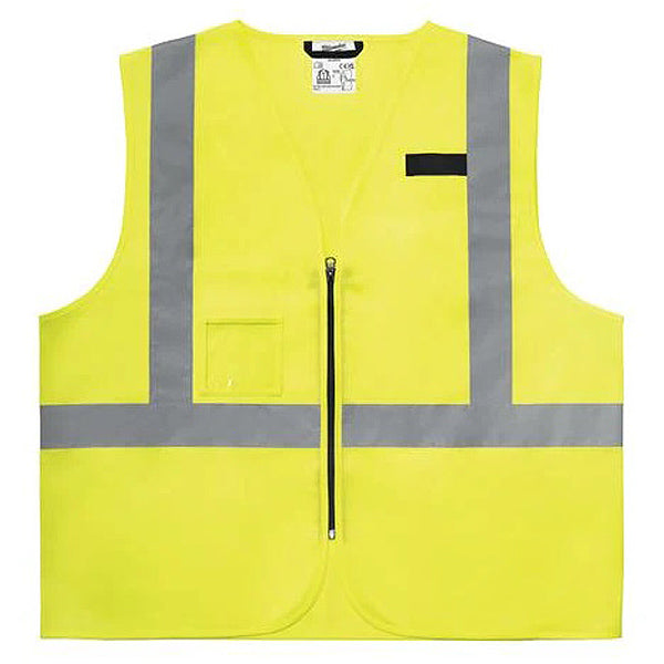 MILWAUKEE GILET CONTRACTOR ALTA VISIBILITA&apos; COLORE GIALLO