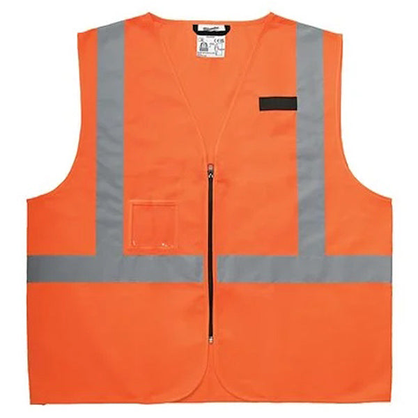 MILWAUKEE GILET CONTRACTOR ALTA VISIBILITA&apos; COLORE ARANCIO
