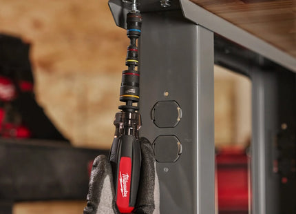 MILWAUKEE GIRAVITE A BUSSOLA ESAGONALE SHOCKWAVE 6 IN 1