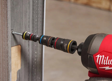 MILWAUKEE GIRAVITE A BUSSOLA ESAGONALE SHOCKWAVE 6 IN 1