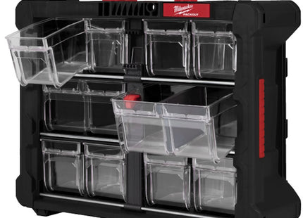 MILWAUKEE PACKOUT ORGANIZER CON CONTENITORI MM500X386X170