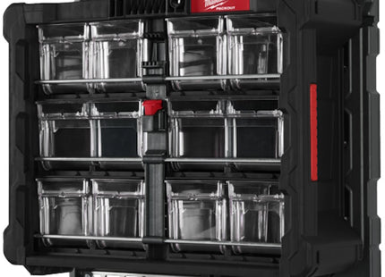 MILWAUKEE PACKOUT ORGANIZER CON CONTENITORI MM500X386X170