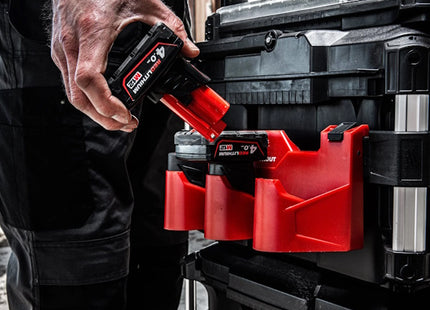 MILWAUKEE PACKOUT PORTABATTERIE M12 LATERALE