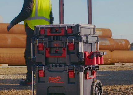 MILWAUKEE PACKOUT PORTABATTERIE M12 LATERALE