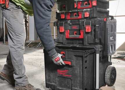 MILWAUKEE PACKOUT CASSETTIERA CON RUOTE