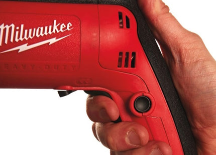 MILWAUKEE TRAPANO ELETTRICO MOD. HDE 13 RQX KIT POTENZA 950W