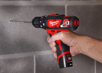 MILWAUKEE TRAPANO AVVITATORE PERCUSSIONE A BATTERIA M12 BPD-0