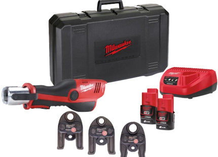MILWAUKEE PRESSATRICE IDRAULICA COMPATTA M12 HPT-202C TH-SET