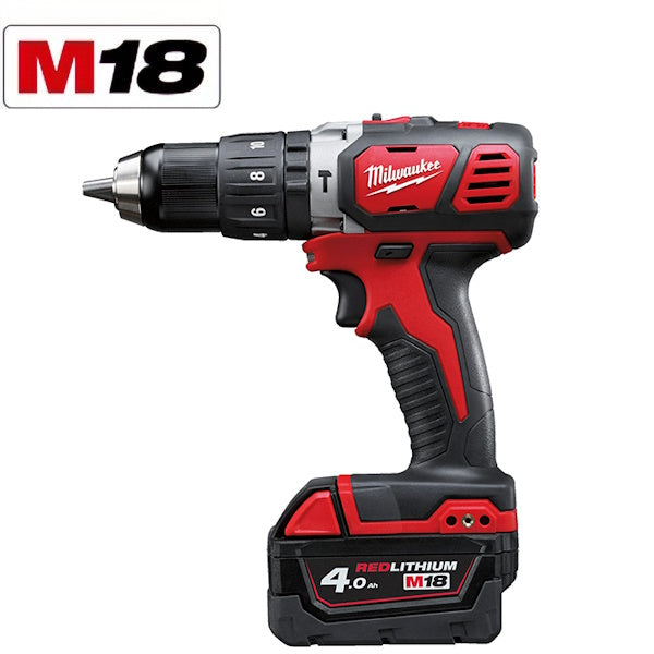 MILWAUKEE TRAPANO AVVITATORE CON PERCUSSIONE A BATTERIA M18 BPD-402C