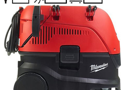 MILWAUKEE ASPIRATORE AS-30LAC LT.30 CLASSE L PULIZIA FILTRO AUTOMATICO