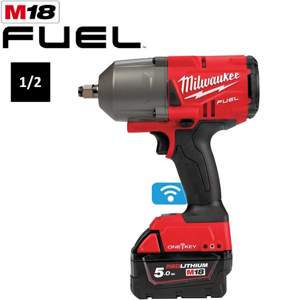 MILWAUKEE AVVITATORE IMPULSI 1/2"A BATTERIA M18 ONEFHIWF12-502X (V1/23)