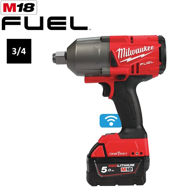 MILWAUKEE AVVITATORE IMPULSI 3/4"A BATTERIA M18 ONEFHIWF34-502X (V1/23)