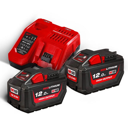 MILWAUKEE KIT ENERGY PACK 3 BATTERIE+CARICABATTERIE M18 HNRG-122 (V1/24)