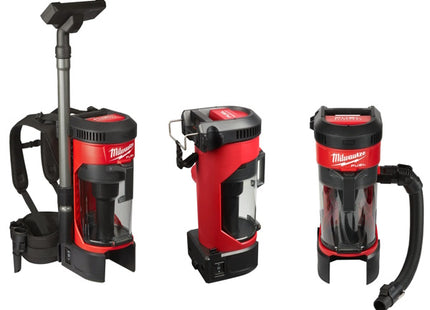 MILWAUKEE ASPIRATORE A BATTERIA SPALLEGGIATO M18 FBPV-0