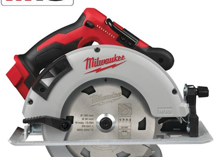 MILWAUKEE SEGA CIRCOLARE A BATTERIA M18 BLCS66-0X (V1/23)
