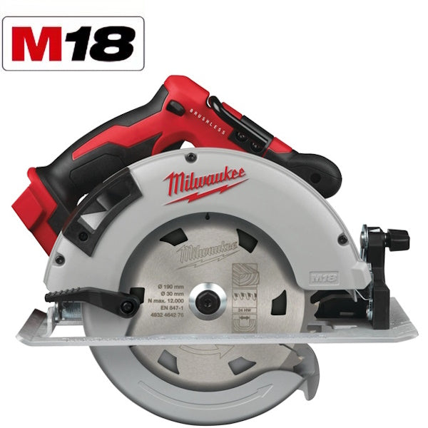 MILWAUKEE SEGA CIRCOLARE A BATTERIA M18 BLCS66-0X (V1/23)