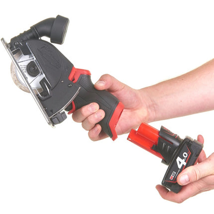 MILWAUKEE MINI SMERIGLIATRICE/TRONCATRICE A BATTERIA M12 FCOT-0(V1/23)