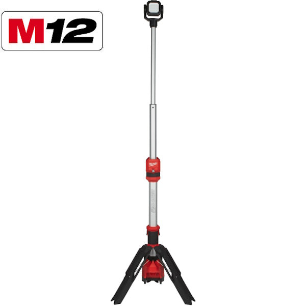 MILWAUKEE TORRE FARO LED CON TREPPIEDE MOD. M12 SAL-0 (V1/23)