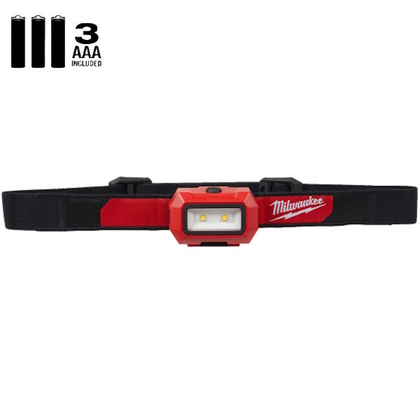 MILWAUKEE LAMPADA LED FRONTALE 350L MOD. HL2-LED (V1/23)