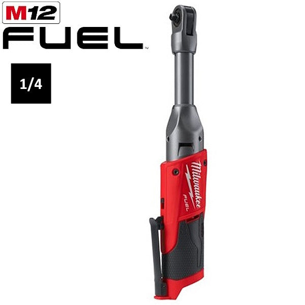 MILWAUKEE AVVITATORE A CRICCHETTO DA 1/4" A BATTERIA M12 FIR14LR-0*